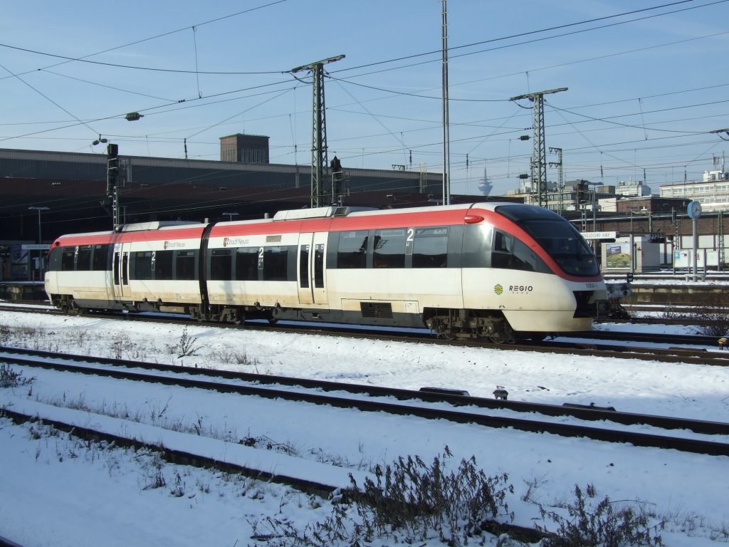 1004-1 der Regio Bahn am 31.1.09 in Dsseldorf Hbf