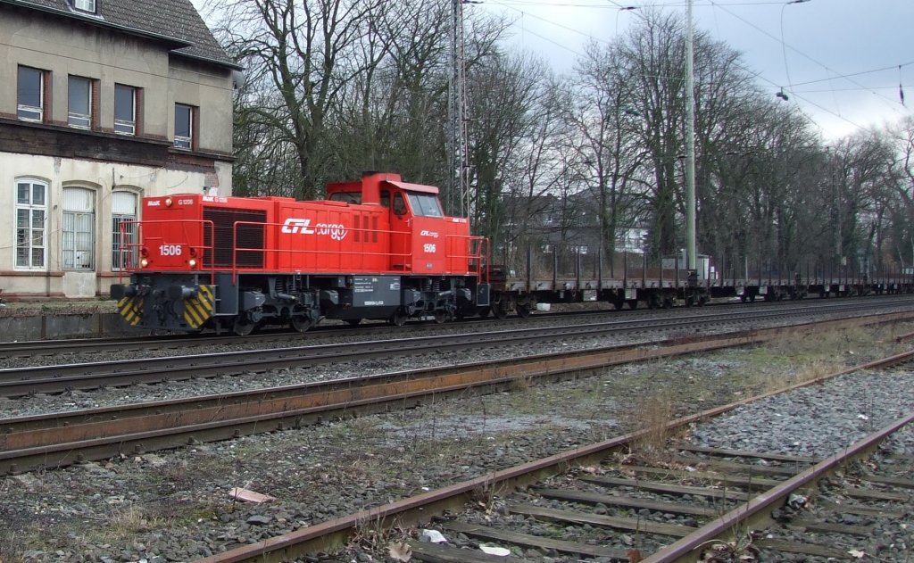 CFL Cargo 1506 am 20.2.10 in Ratingen-Lintorf