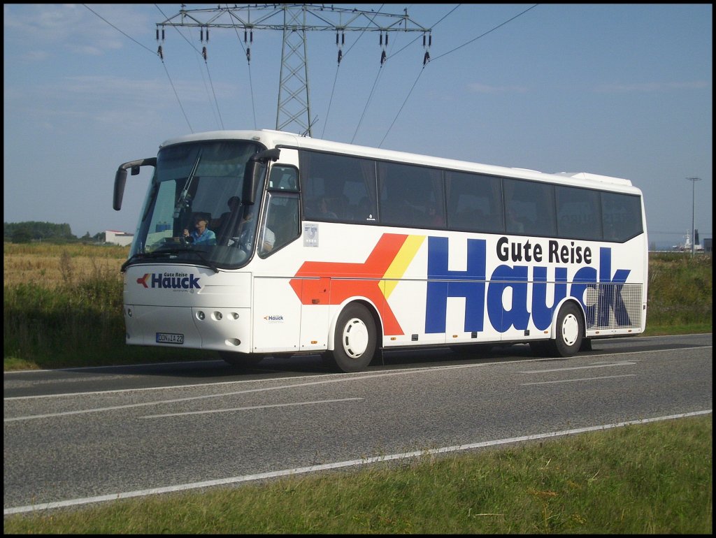 Bova Futura von Hauck aus Deutschland in Mukran. Gru� an den netten Fahrer.