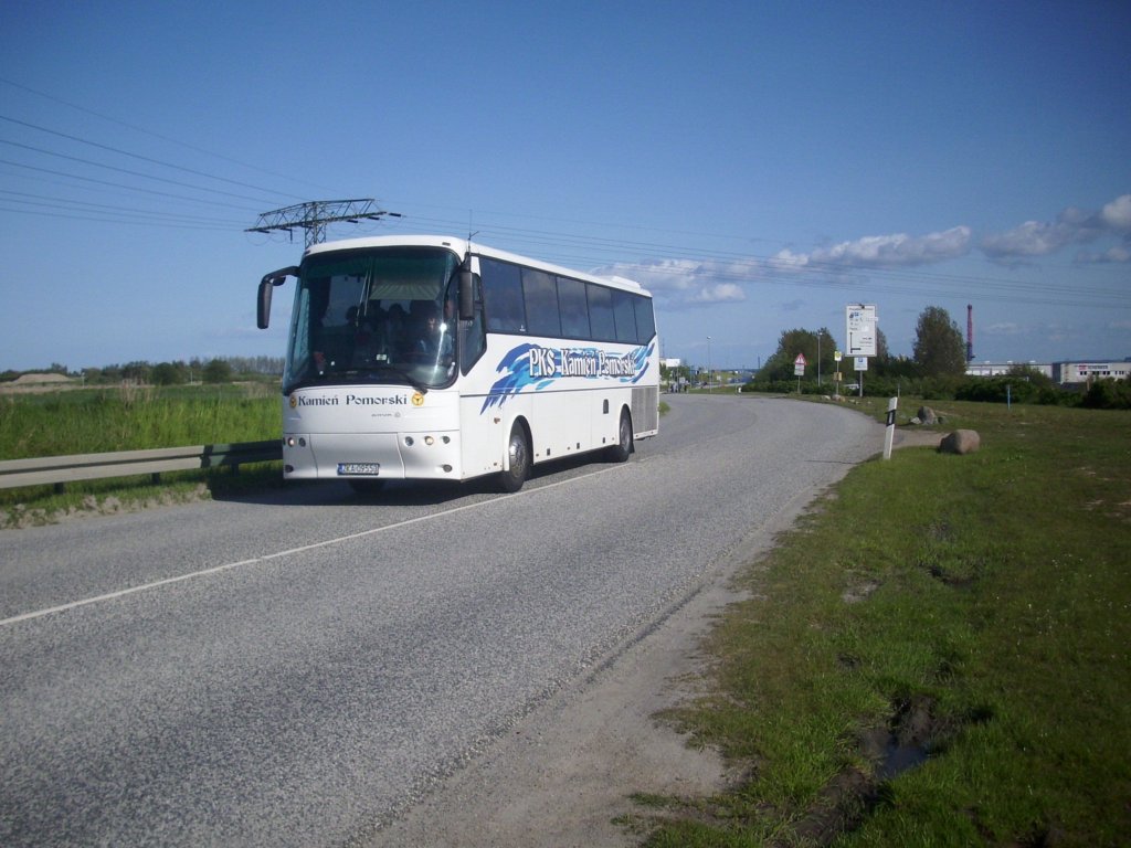Bova Futura von Kamień Pomorski aus Polen in Mukran.