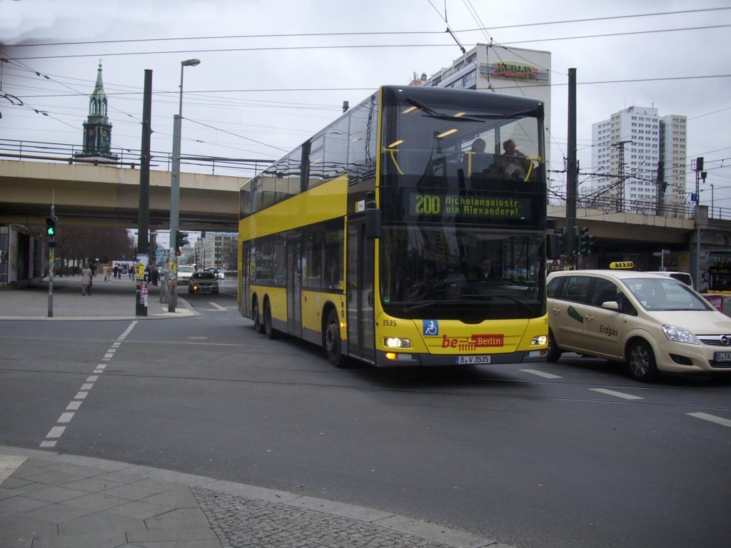 MAN Lion's City DD der BVG in Berlin.

