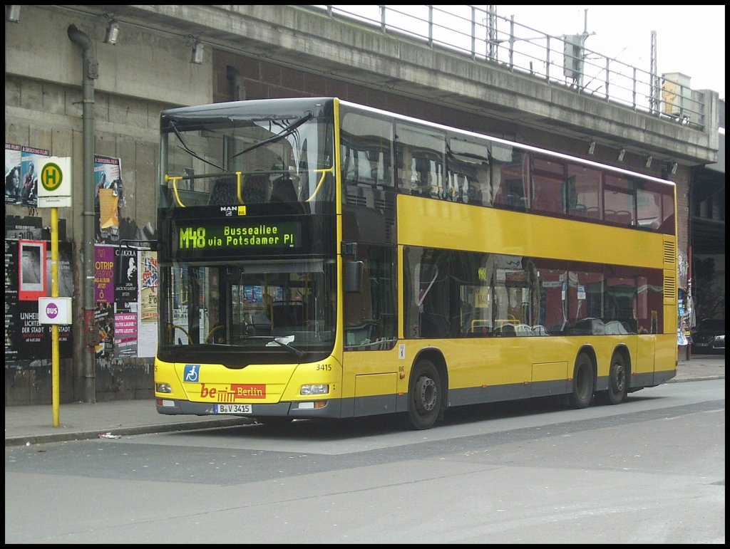 MAN Lion's City DD der BVG in Berlin.