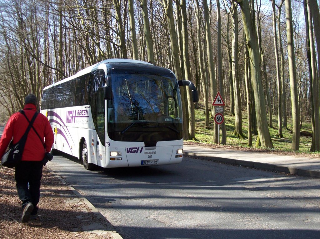 MAN Lion's Coach aus Deutschland am K�nigsstuhl.