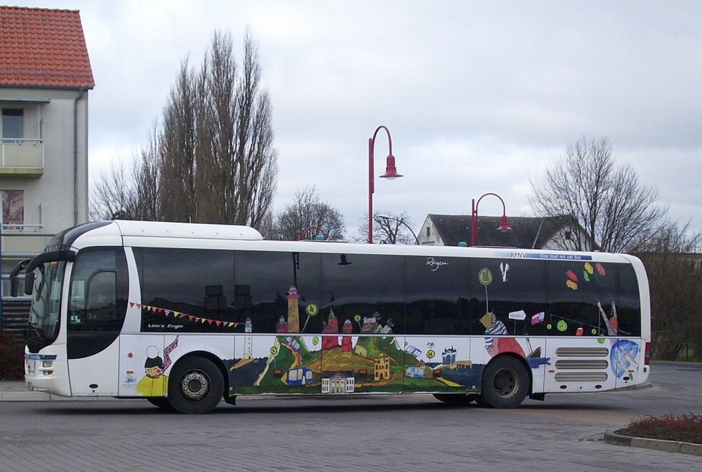 MAN Lion's Regio der RPNV in Bergen. 

