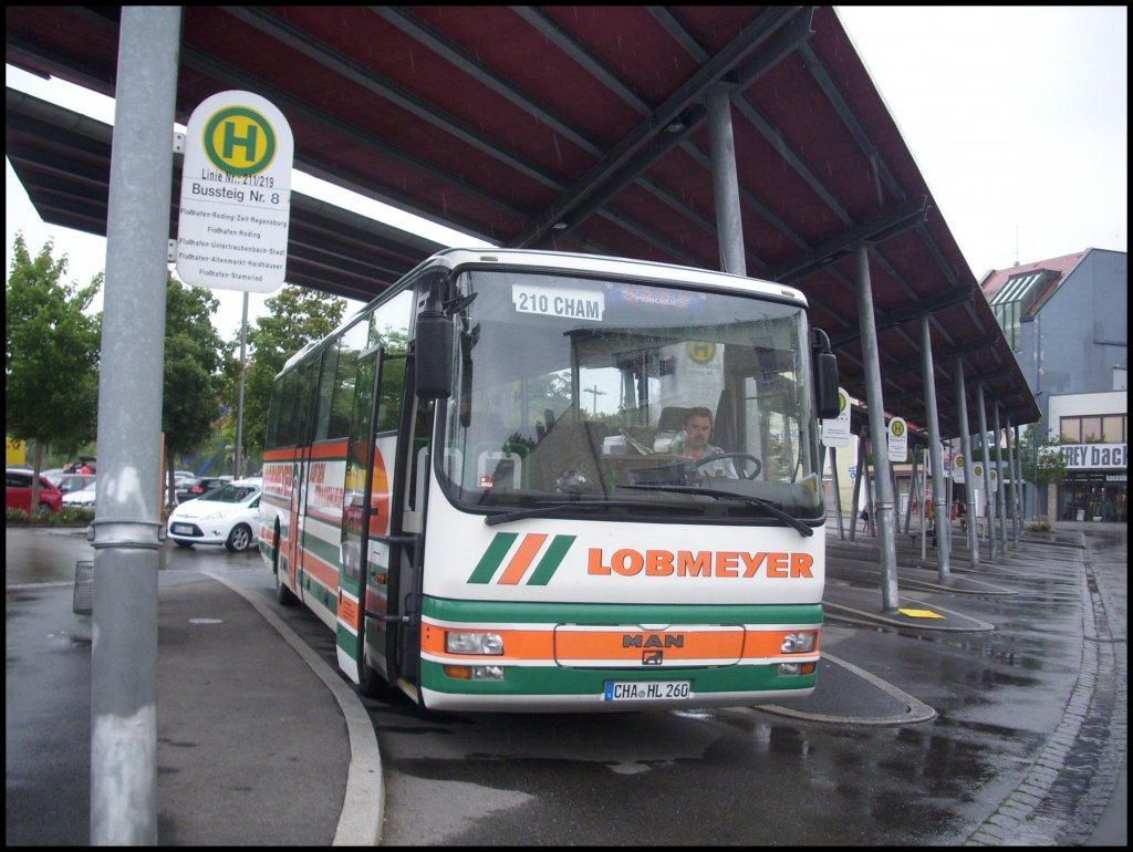 MAN �L 353 von Lobmeyer aus Deutschland in Cham.