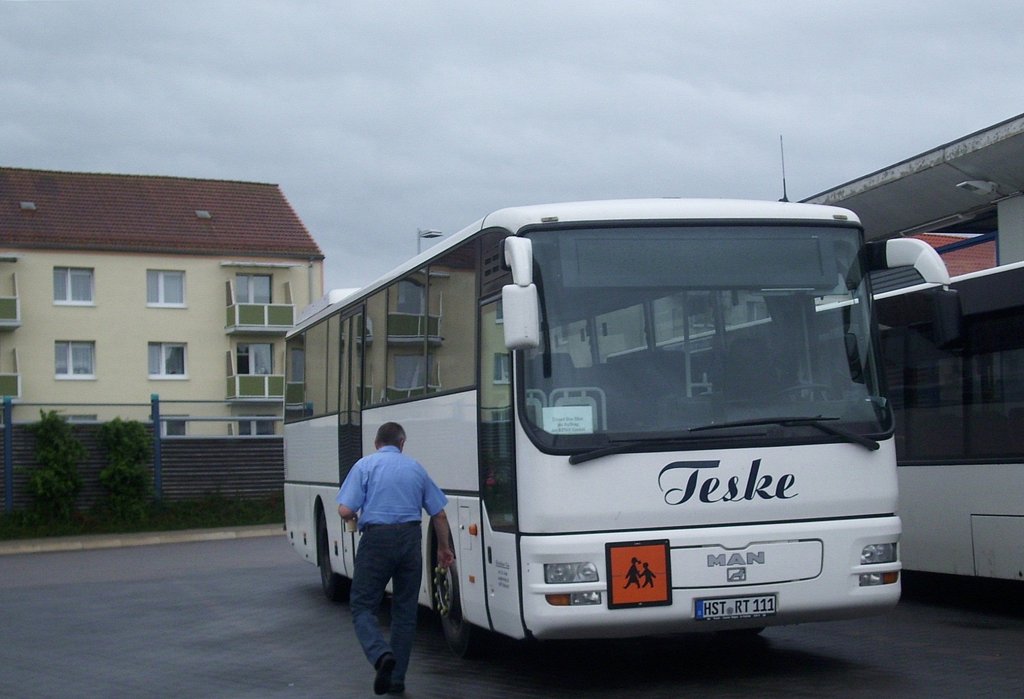 MAN �L 363 vom Reisedienst Teske aus Deutschland in Bergen.