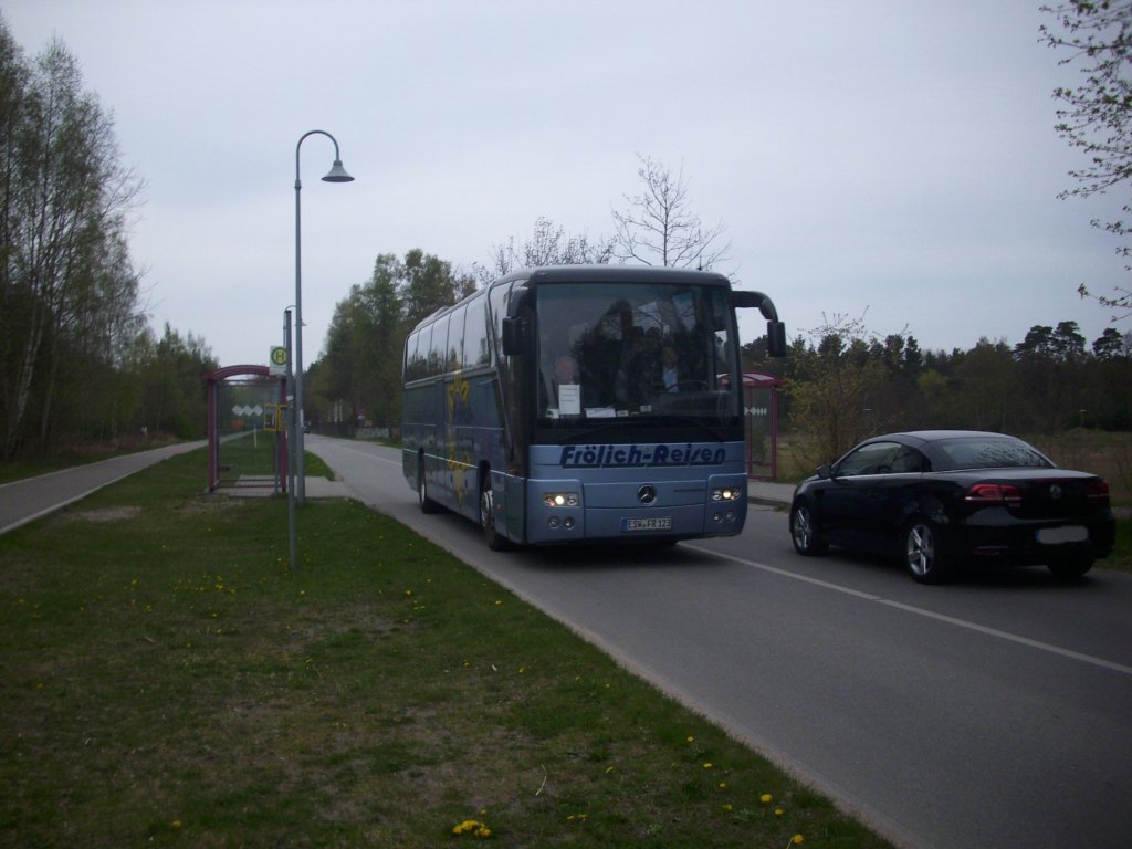 Mercedes-Benz Tourismo von Fr�lich Reisen aus Deutschland in Binz.