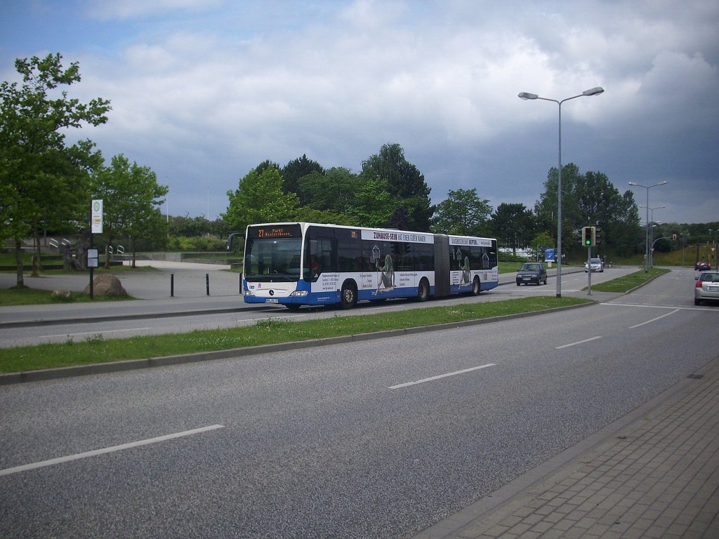Mercedes Citaro II der Rostocker Stra�enbahn AG in Rostock.

