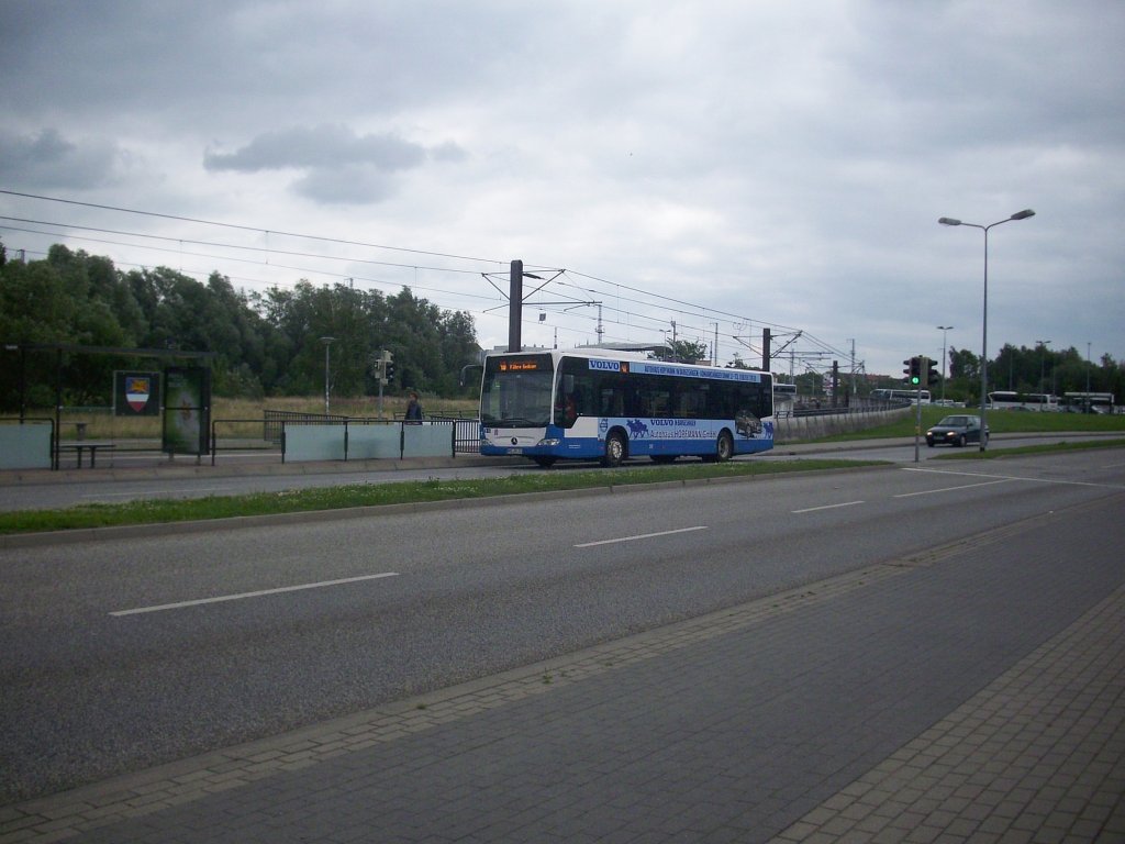 Mercedes Citaro II der Rostocker Stra�enbahn AG in Rostock. 


