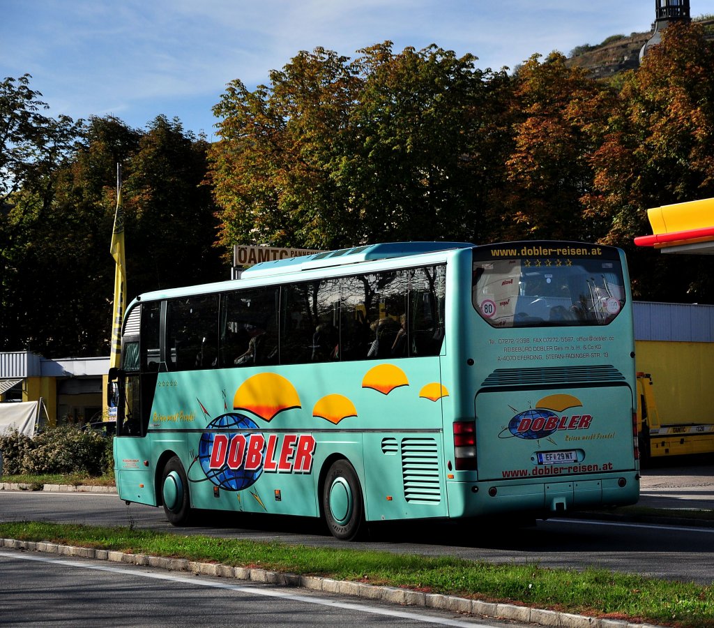 NEOPLAN EUROLINER von DOBLER Reisen aus Eferding/Ober�sterreich im Oktober 2012 in Krems unterwegs.