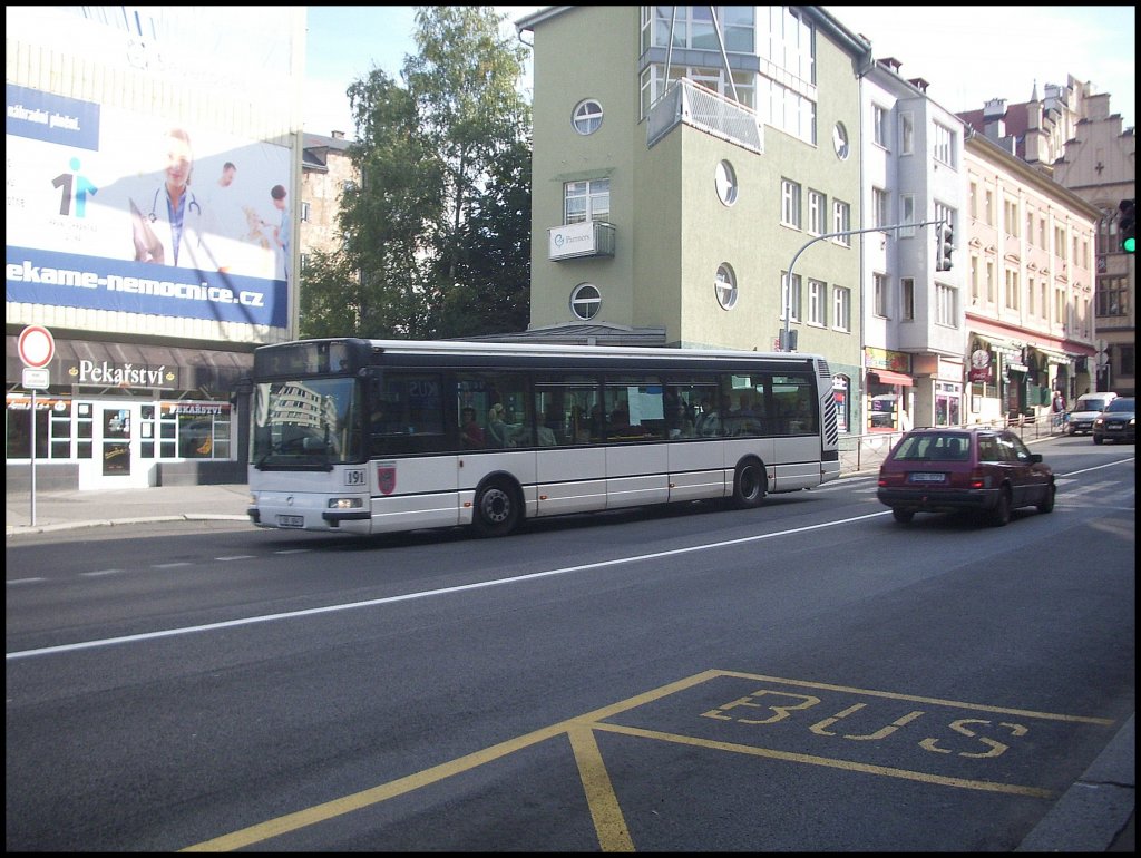 Renault Agora von Dopravni podnik mesta Decina a.s. in Dĕč�n.