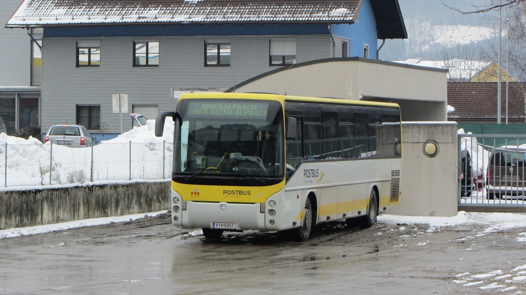 Renault Ares in Brixlegg (Postbusgarage[�BB]) am 14.2.2012.
