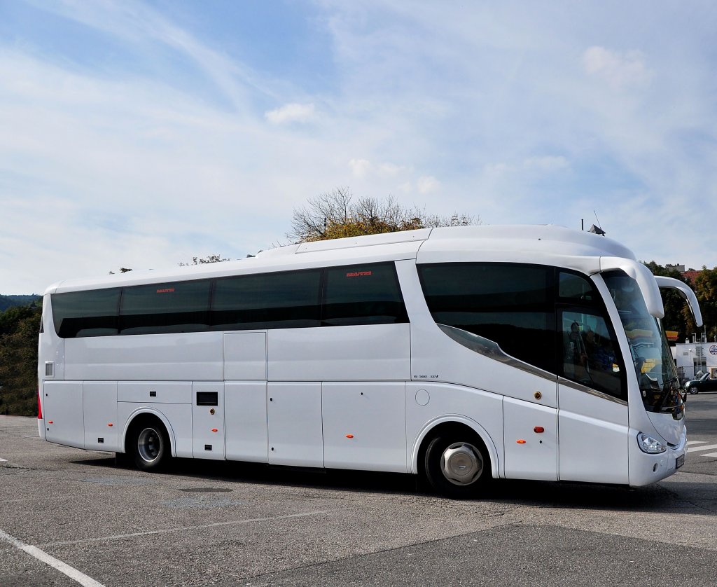 SCANIA IRIZAR aus Nieder�sterreich,Krems September 2012.