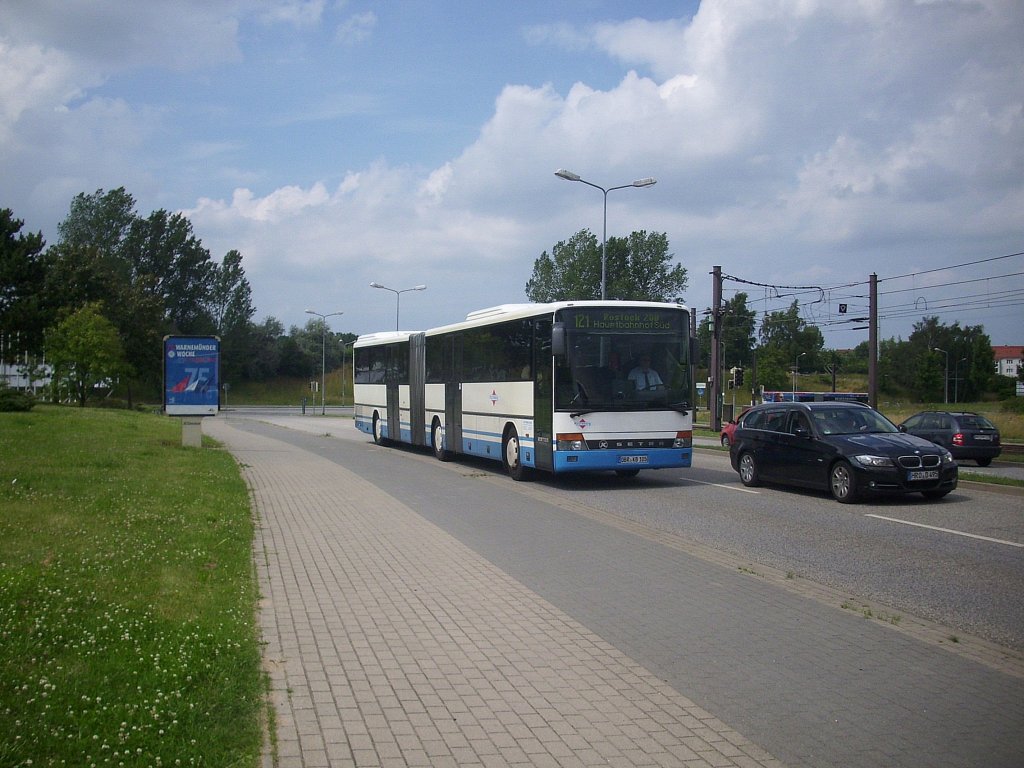 Setra 321 UL der K�stenbus GmbH in Rostock.

