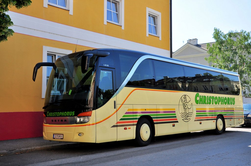 SETRA 415 HD von CHRISTOPHORUS aus �sterreich am 17.6.2013 in Krems unterwegs.