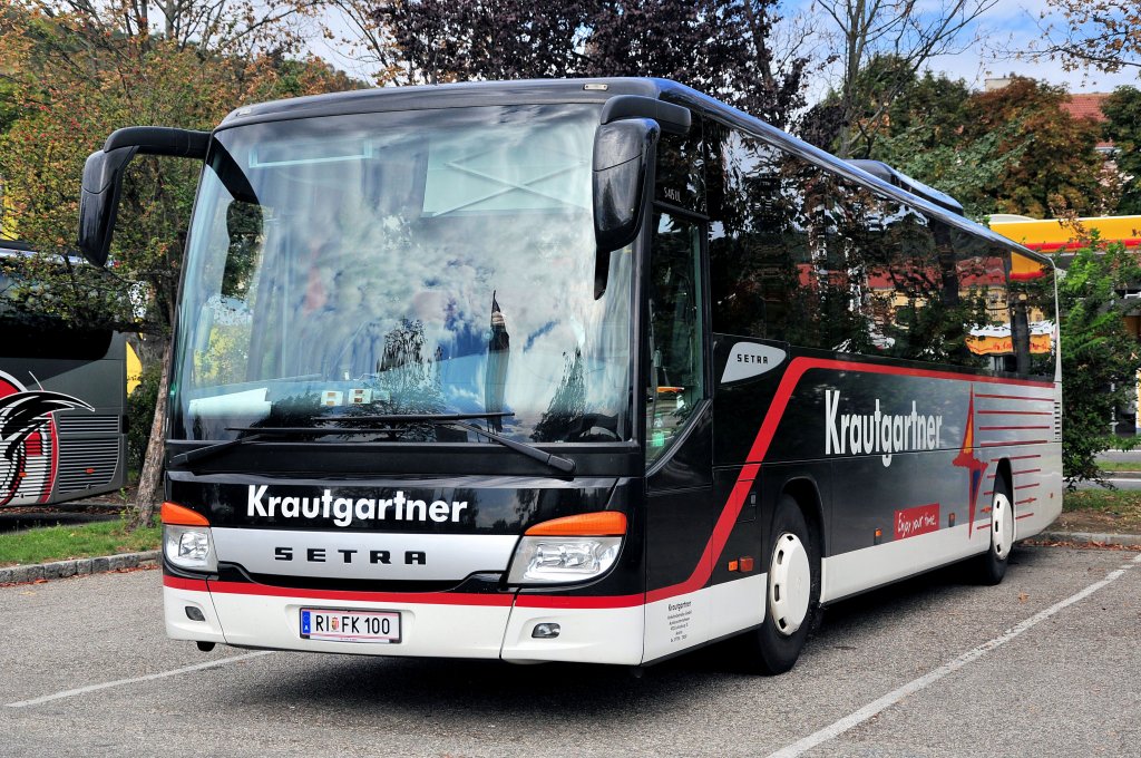 SETRA S415 UL von KRAUTGARTNER Reisen aus �sterreich.Krems,Sept. 2012.