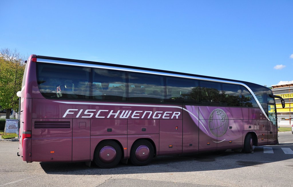 SETRA S416 HDH von FISCHWENGER Reisen aus �sterreich im September 2012 in Krems an der Donau.