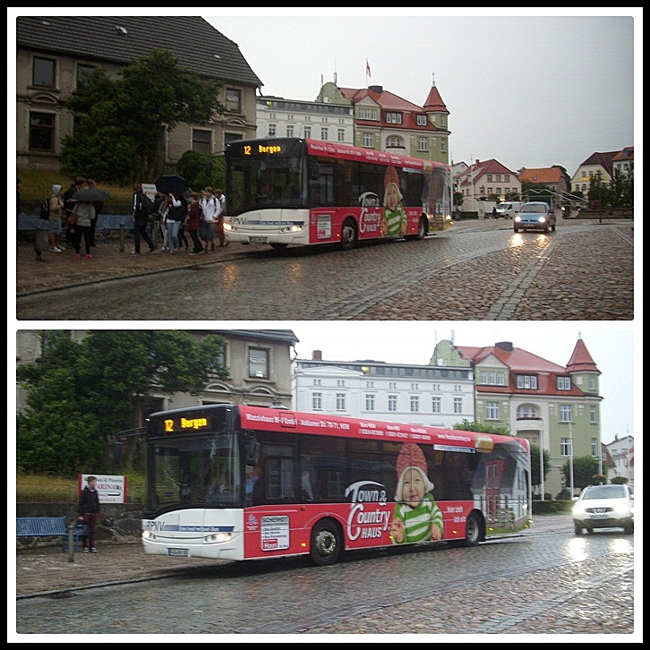 Solaris Urbino 12 der RPNV in Bergen. 