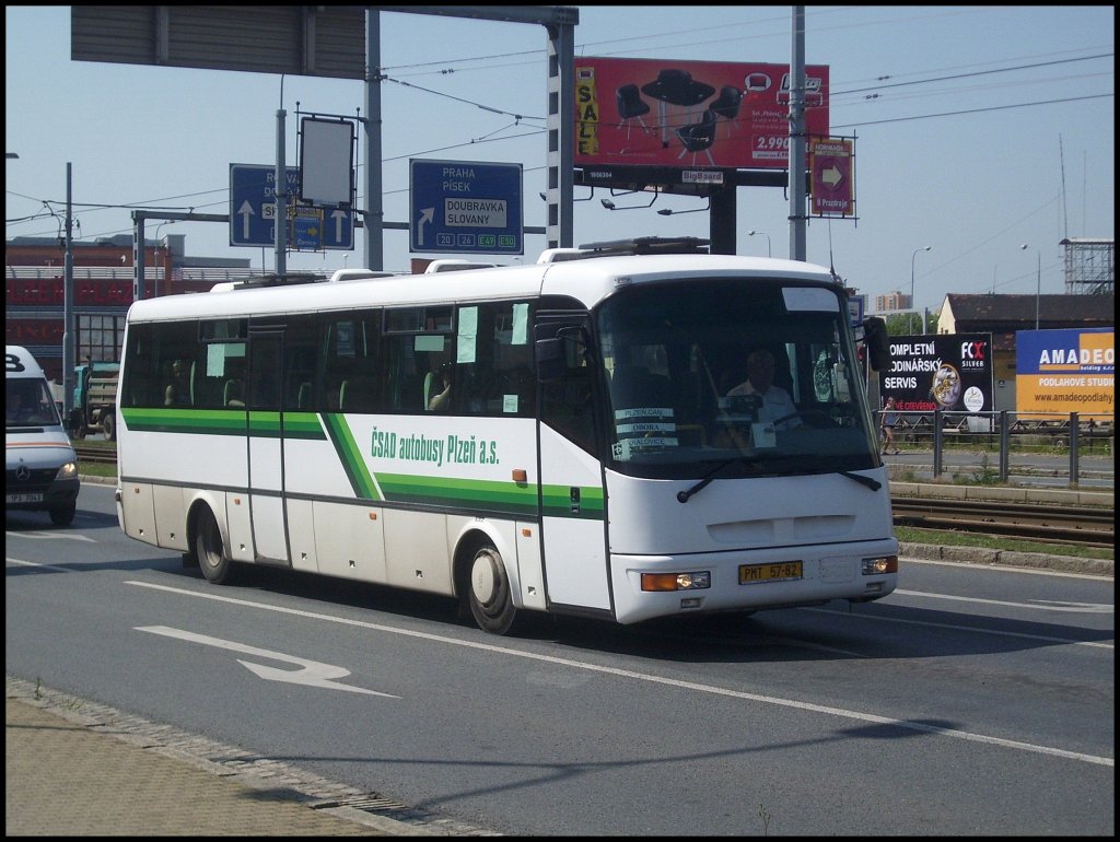 SOR von ČSAD autobusy Plzeň a.s. in Plzen. 

