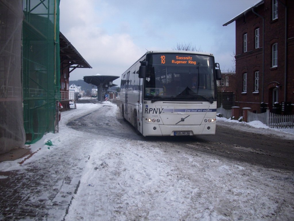 Volvo 8700 der RPNV in Sassnitz.
