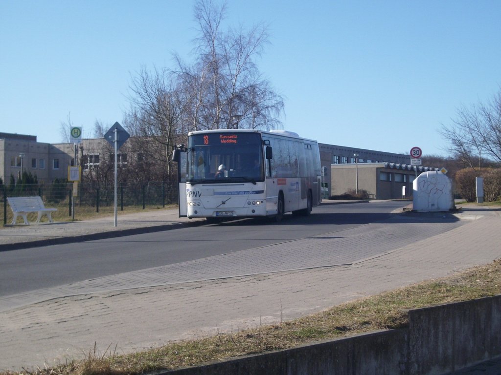 Volvo 8700 der RPNV in Sassnitz.

