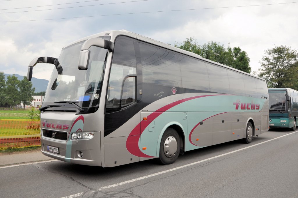 VOLVO 9700 von FUCHS Reisen aus �sterreich bei der Airpower13 in Zeltweg/28.6.2013.