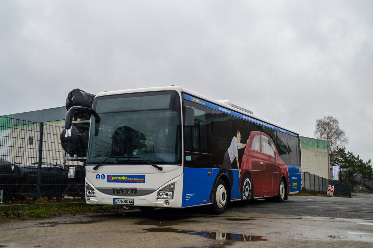 DAN-BK 44 am 22.01.2023 in Bad Bevensen abgestellt. 