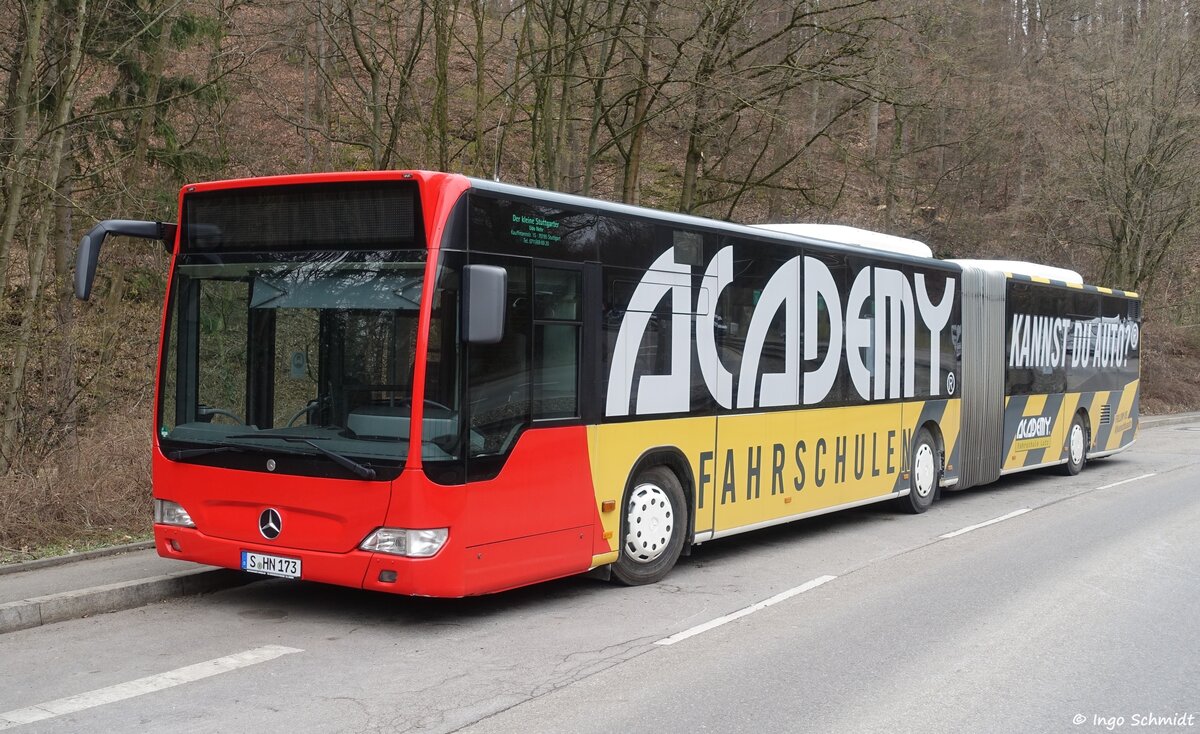 Der kleine Stuttgarter | Nr. 73 | S-HN 173 | Mercedes-Benz Citaro Facelift G | 23.03.2021 in Stuttgart