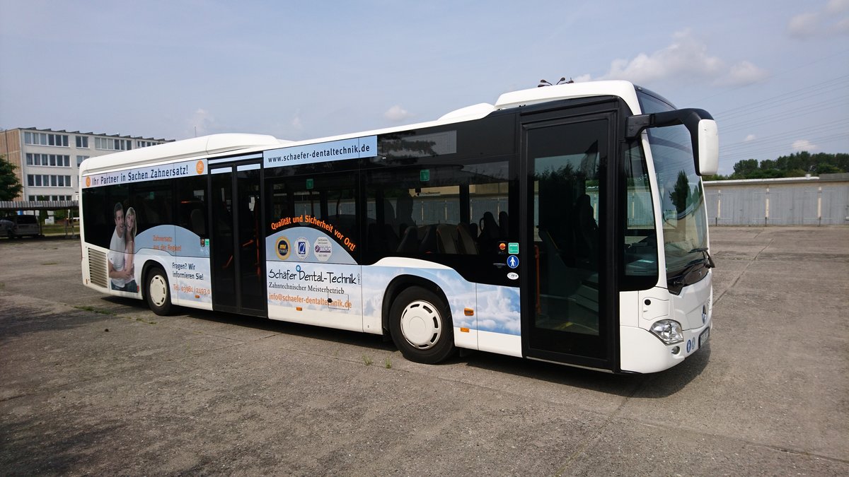 ....diese Citaro werden im Stadtverkehr von Neustrelitz und im  �berlandverkehr eingesetzt 
Juni 2017
