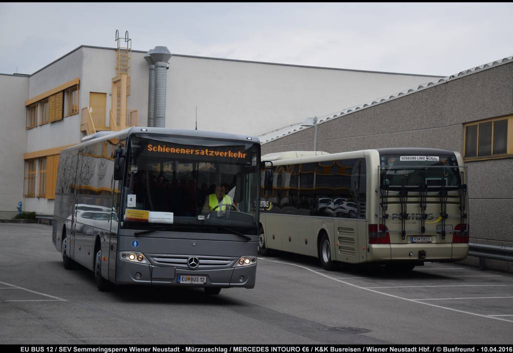 Ein MERCEDES INTOURO �6 von K&K Busreisen