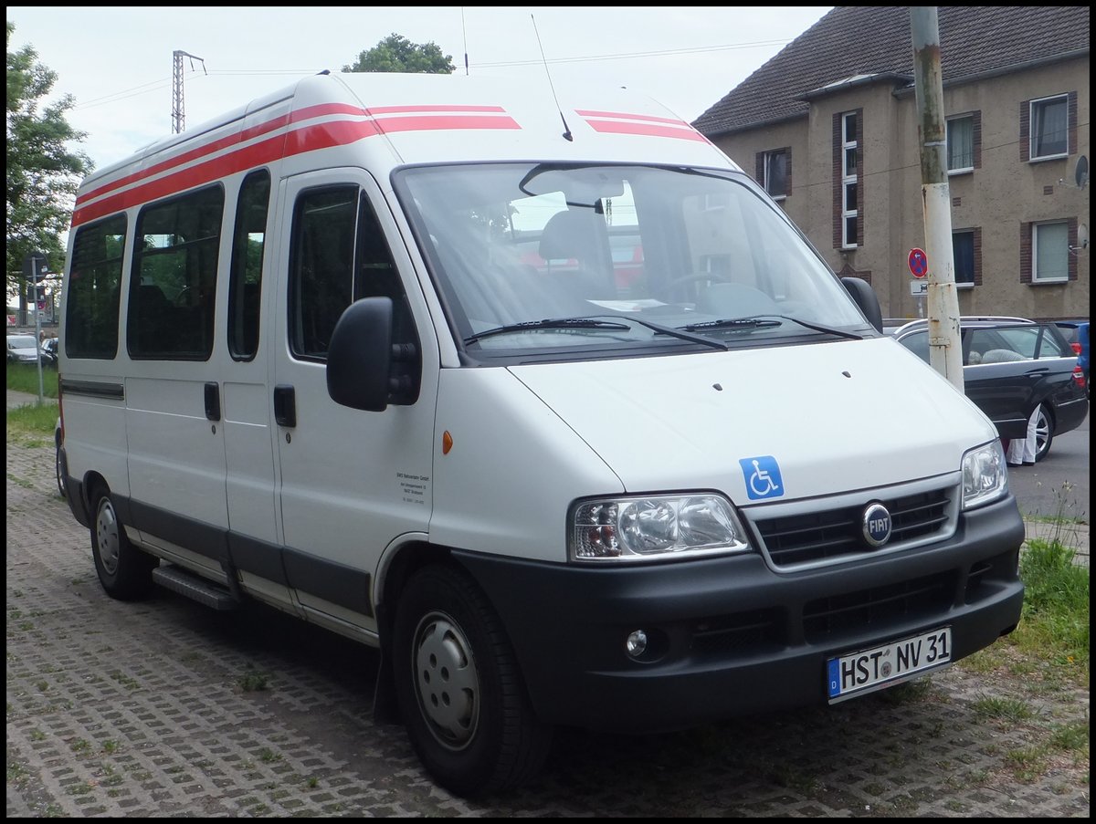 Fiat Ducato der Stadtwerke Stralsund in Stralsund.