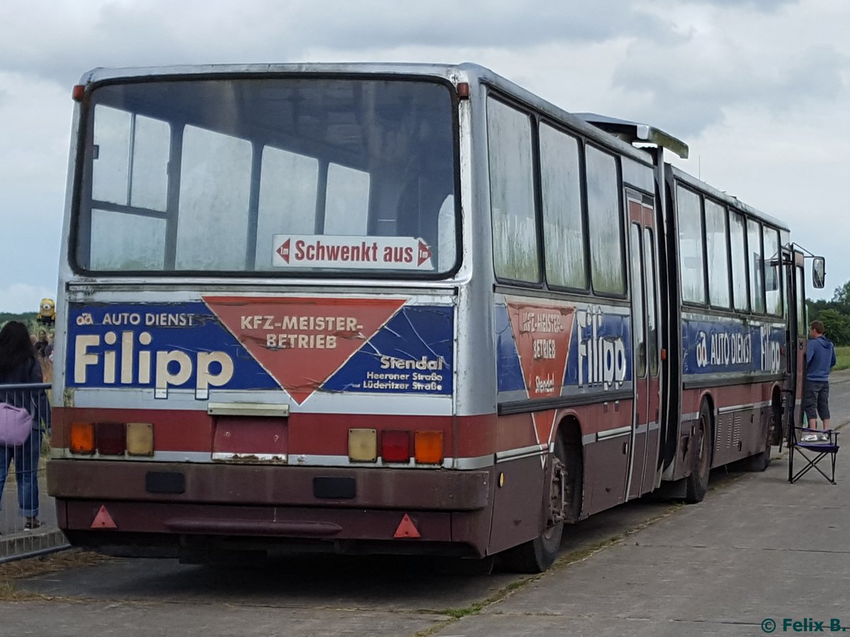 Ikarus 280 vom Technikmuseum P�tnitz (ex ALtmark) in P�tnitz.