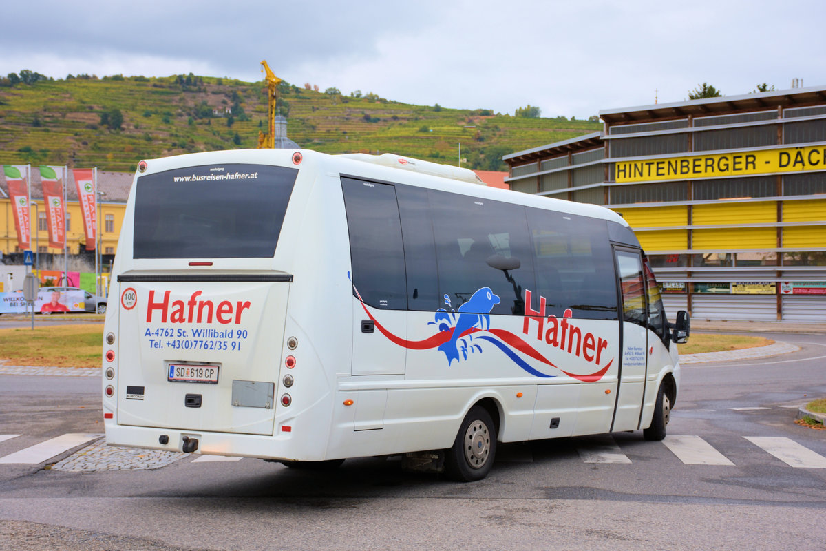 Irisbus von Hafner Reisen aus �sterreich in Krems.