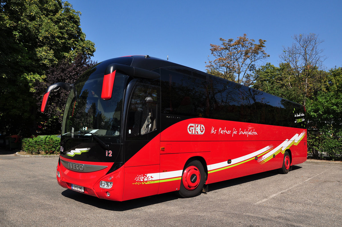 IVECO Magelys von GKB aus Graz/�sterreich in Krems gesehen.