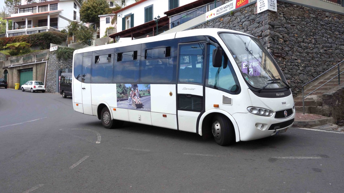 Iveco Marcopolo, gesehen in Funchal/Madeira im M�rz 2015