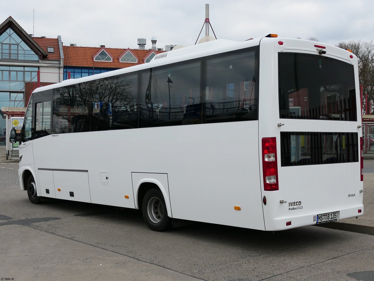 Iveco Probus R/HNF von Braasch-Reisen aus Deutschland in Neubrandenburg.