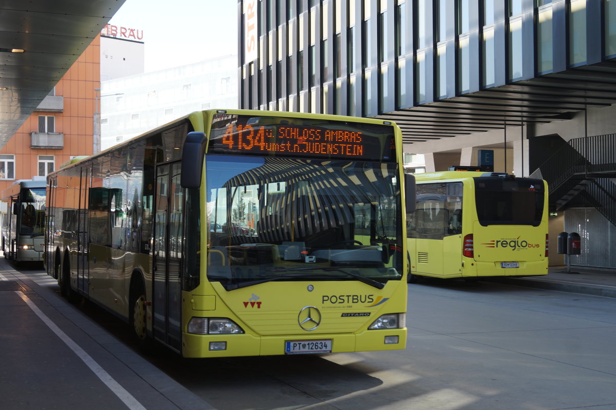 Kennzeichen: PT-12634 (A)
Bustyp: Mercedes Citaro
Ort: Innsbruck
Land: Österreich
Datum: 24.03.2018

Linie 4134 am Hauptbahnhof.