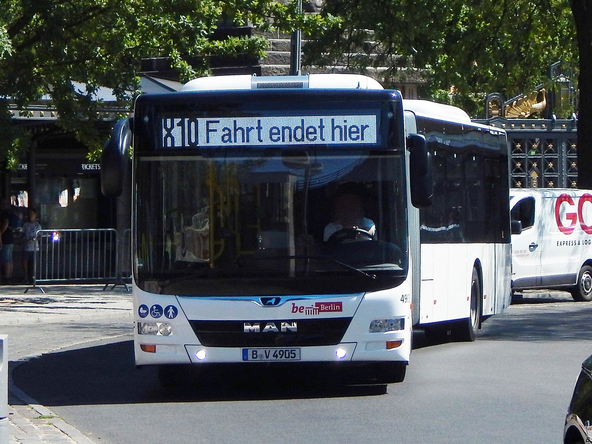 MAN Lion's City der BVG in Berlin.