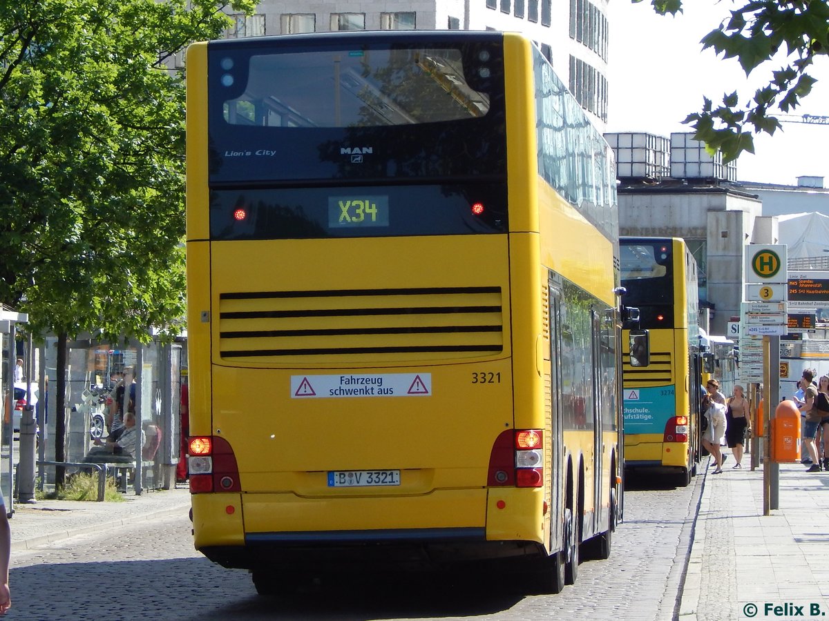 MAN Lion's City DD der BVG in Berlin.