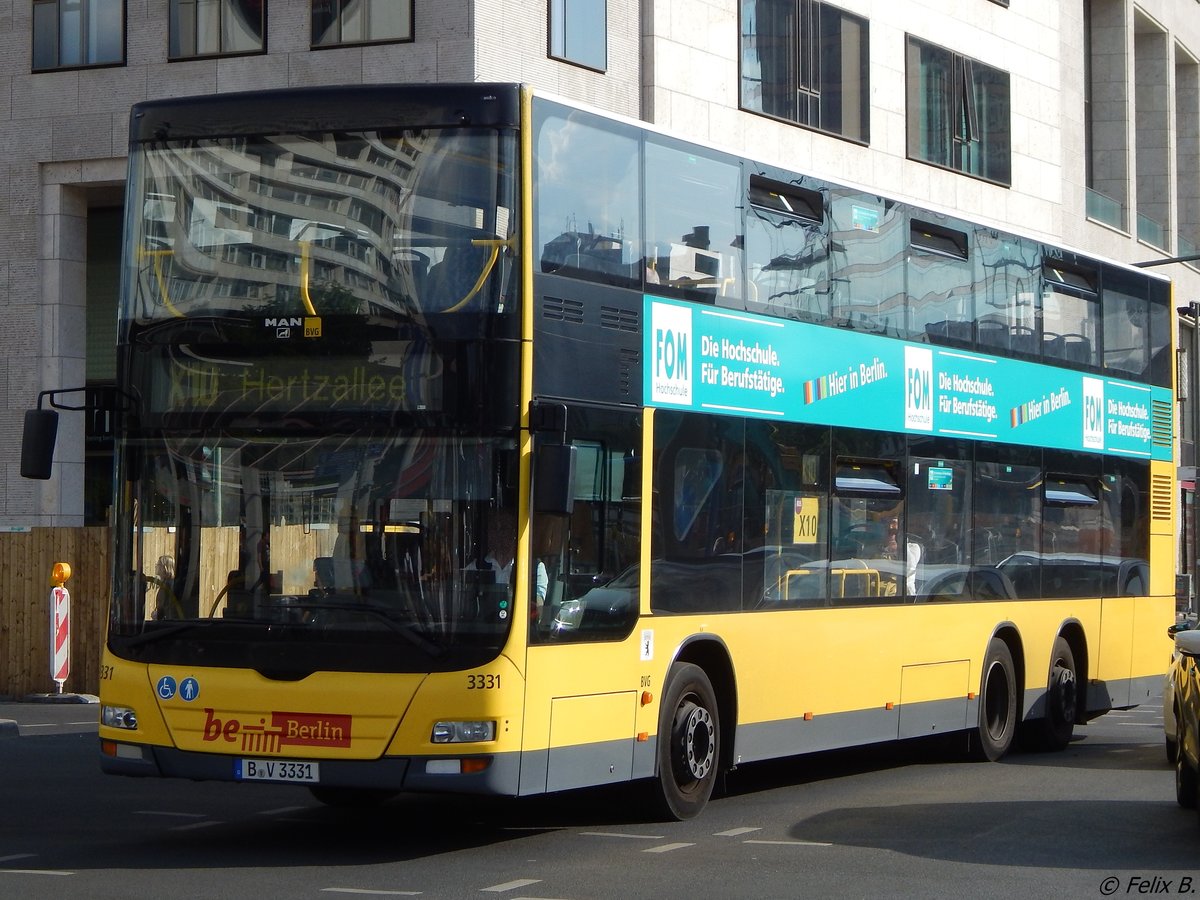 MAN Lion's City DD der BVG in Berlin. 