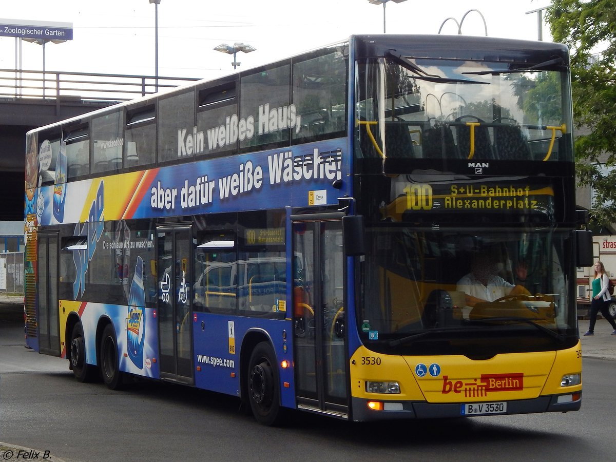 MAN Lion's City DD der BVG in Berlin. 