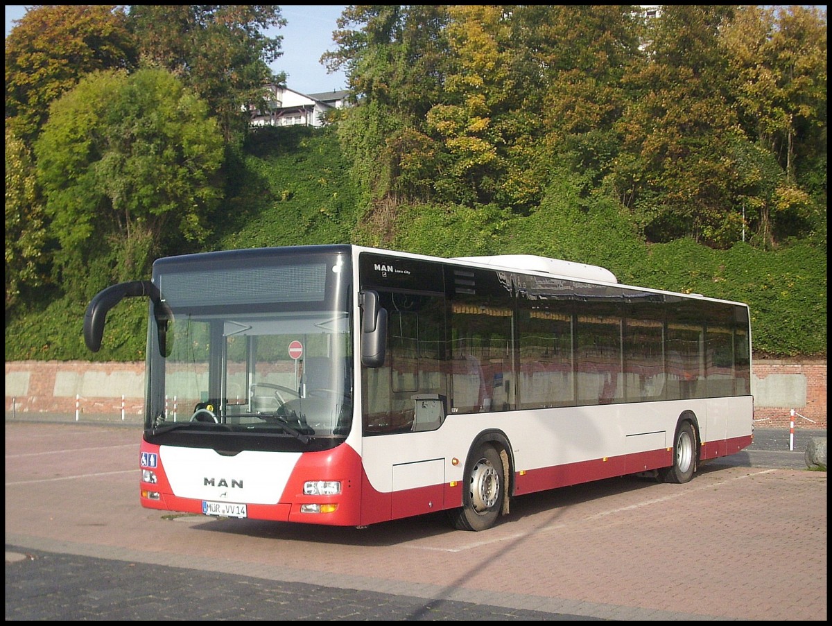 MAN Lion's City LE � aus Deutschland im Stadthafen Sassnitz.