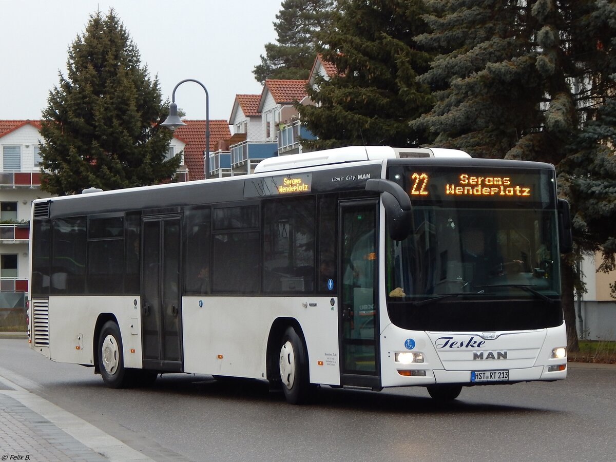 MAN Lion's City LE Ü vom Reisedienst Teske aus Deutschland in Binz.