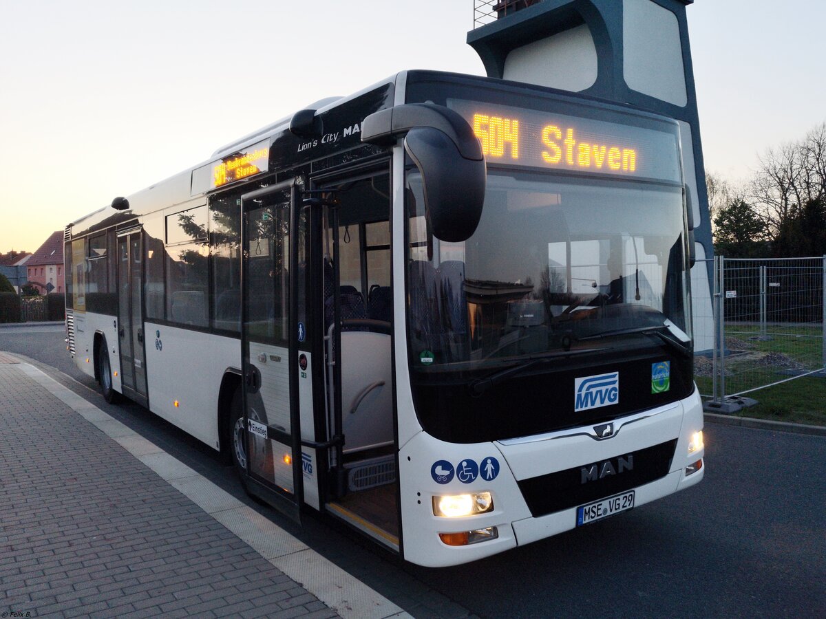 MAN Lion's City LE � der MVVG in Nevrin.