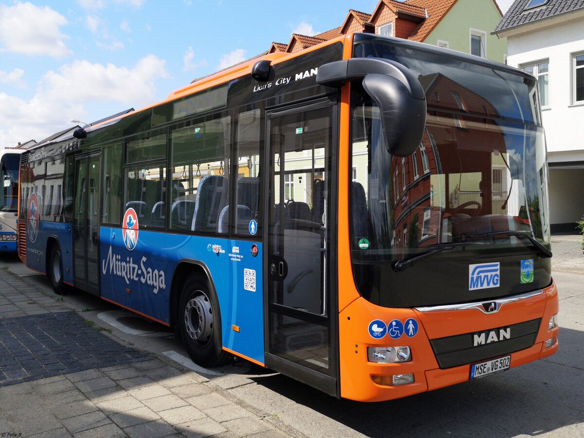 MAN Lion's City LE Ü der MVVG in Neubrandenburg. 