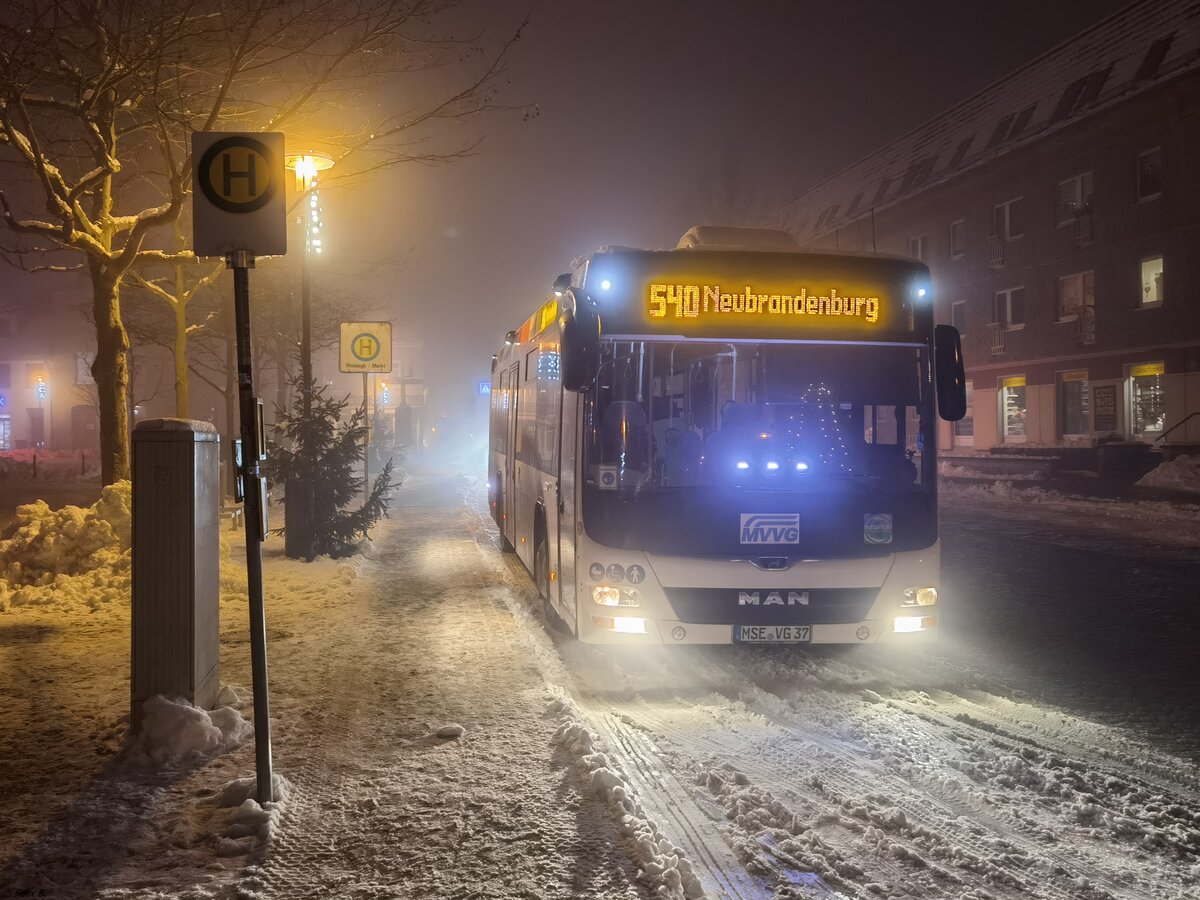 MAN Lion's City LE Ü der MVVG in Woldegk.