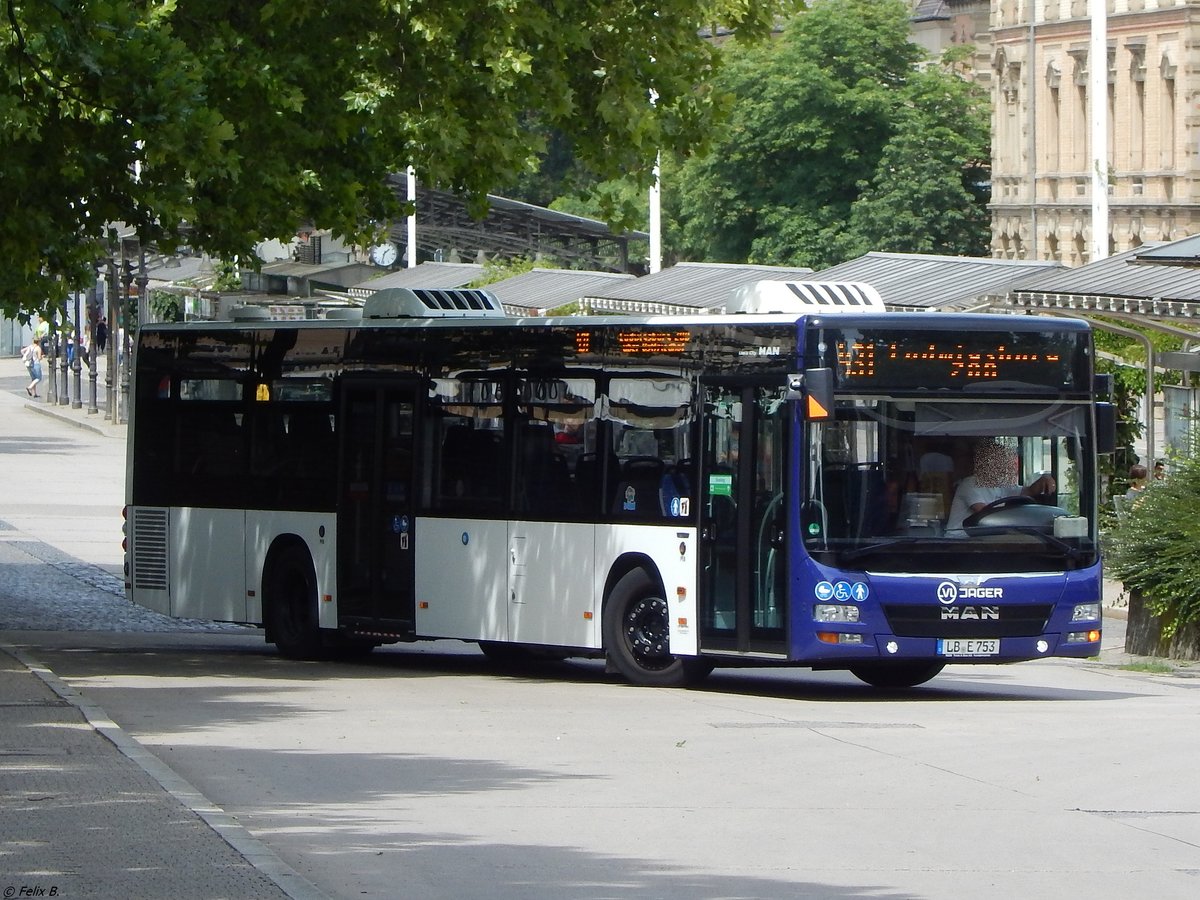 MAN Lion's City von LVL Jäger in Ludwigsburg.
