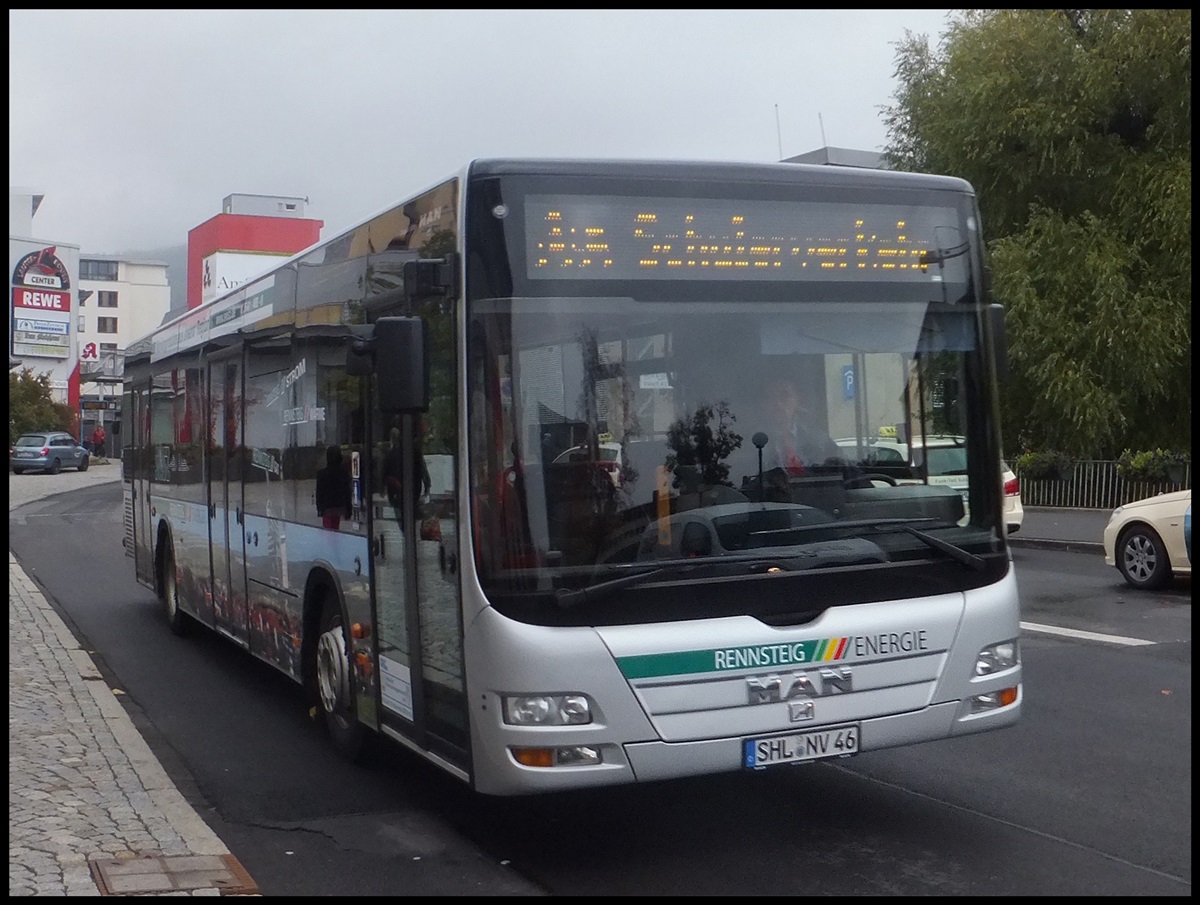 MAN Lion's City der St�dtische Nahverkehrs GmbH Suhl-Zella Mehlis in Suhl.