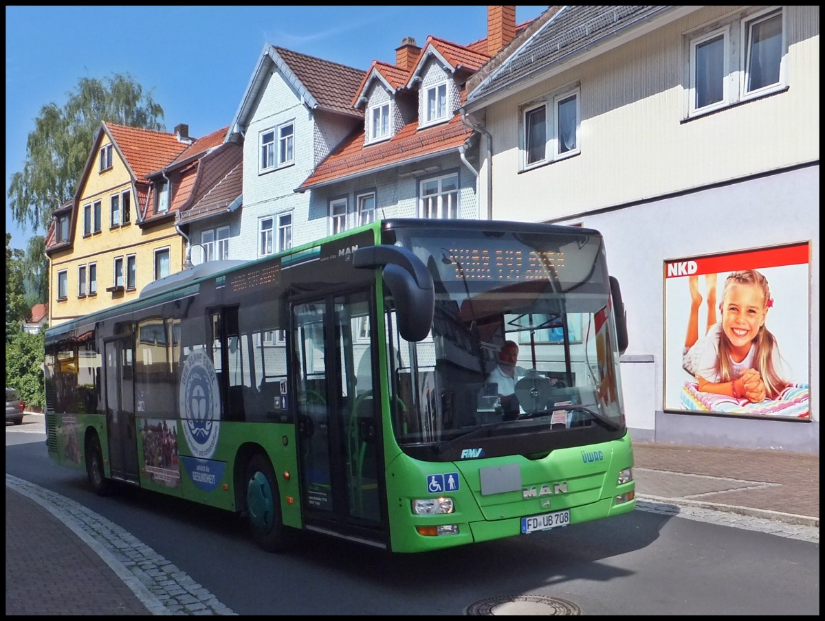MAN Lion's City der �WAG in Tann/Rh�n.