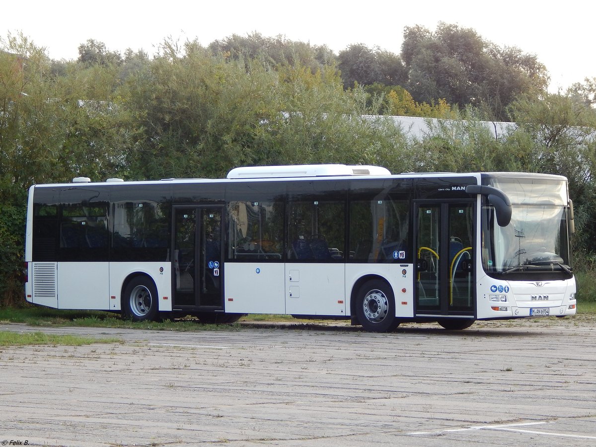 MAN Lion's City Vorf�hrwagen bei der MVVG in Neubrandenburg.